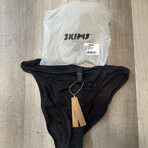Skims Black Bikini Bottom